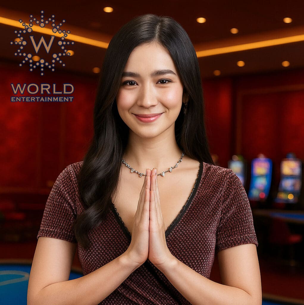 WORLD Entertainment คาสิโนสดหรูหรา ระบบดี บริการมืออาชีพ 1